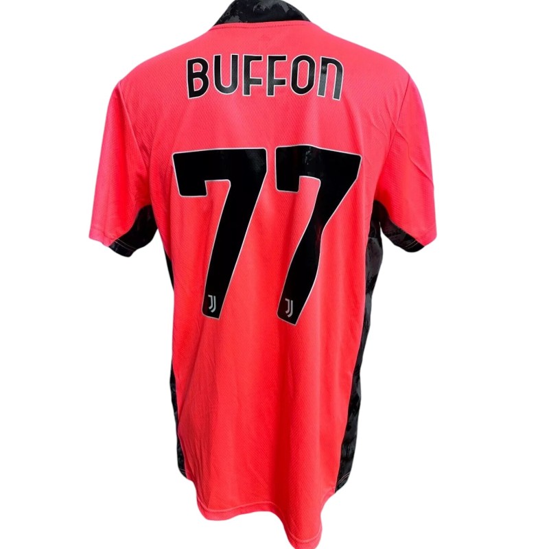 Buffon's Juventus Issued Shirt, UCL 2020/21