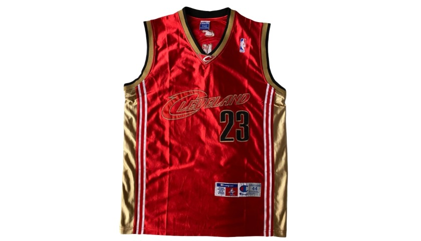 LeBron James' Official Cleveland Jersey - Signed by the Legends