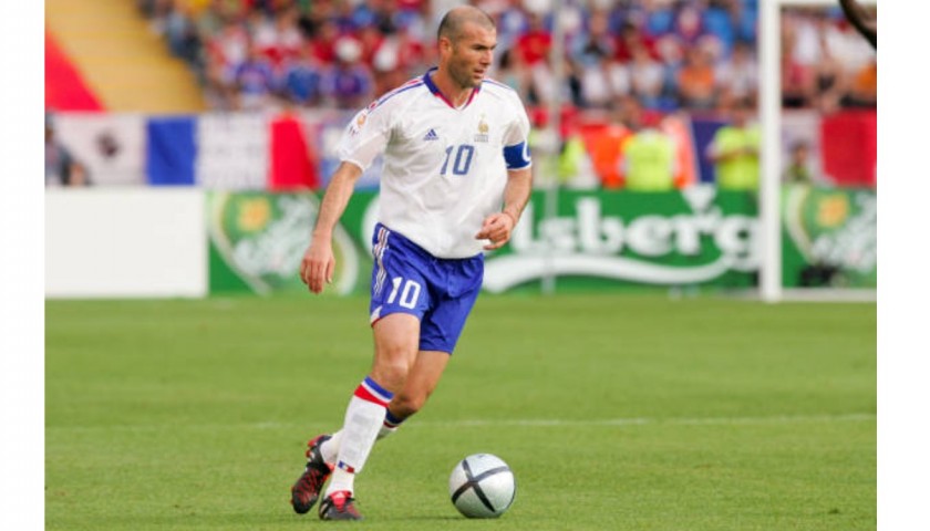 Zidane's Real Madrid Match Shirt, Last Match, 2006 - CharityStars