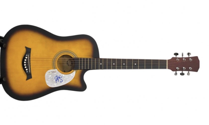 Snoop Dogg Signed Acoustic Guitar