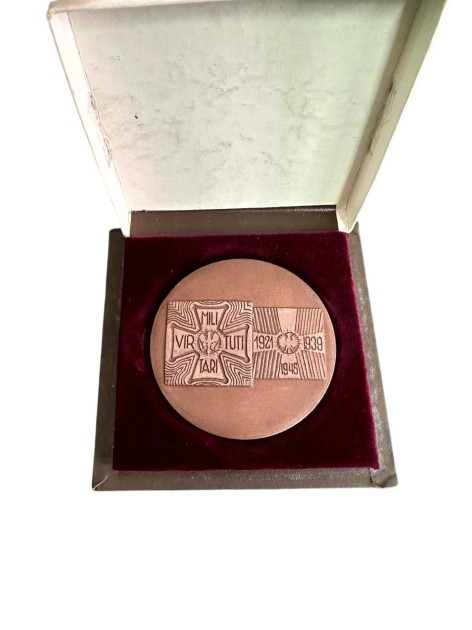 Wrzesien 1983 Lubliniec Poland Medal