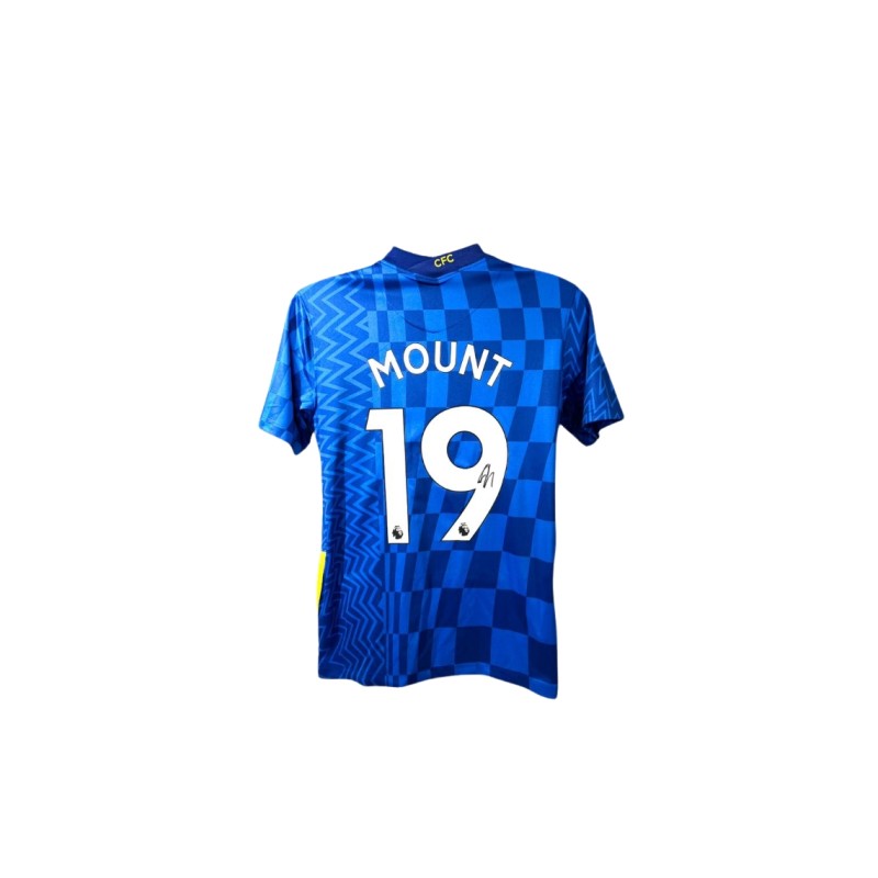 Mason Mount's Chelsea 2021/22 Signed Replica Shirt