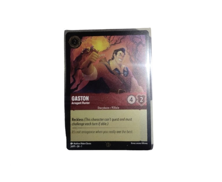 Gaston Arrogant Hunter Promo
