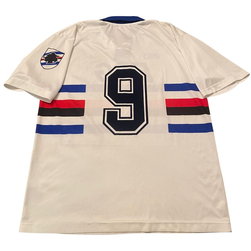 Vialli's Match-Issued Shirt Sampdoria, 1991/92