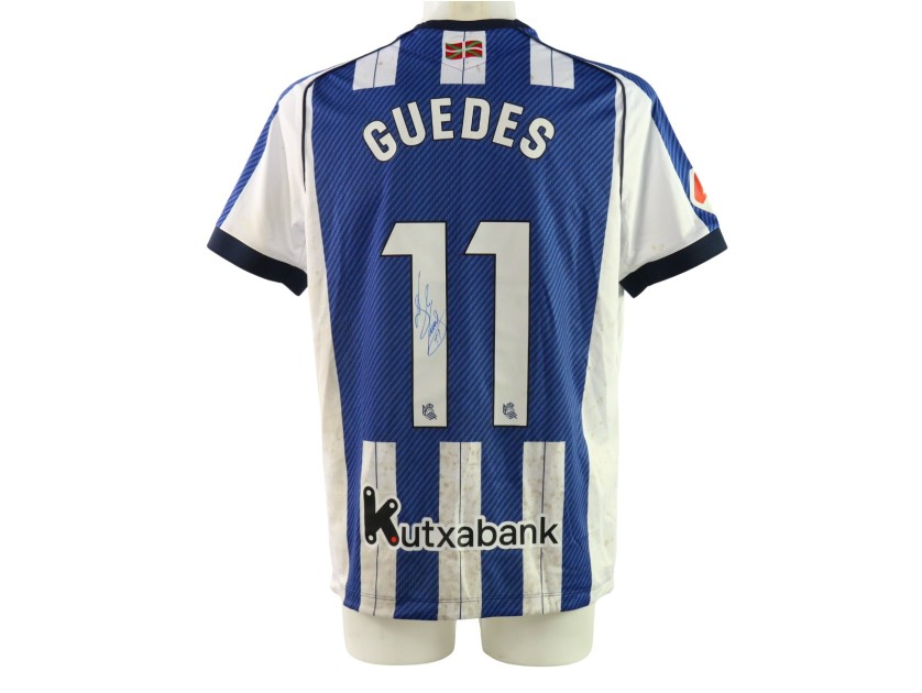 Guedes' Signed Unwashed Shirt, Real Sociedad vs Celta Vigo 2026