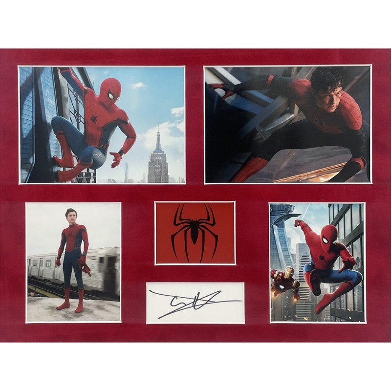 Display Spider-Man - Autografato da Tom Holland