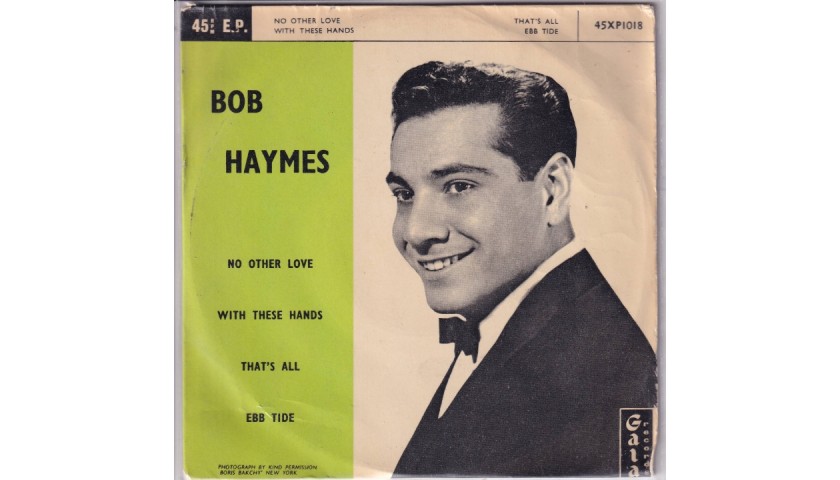 "Bob Haymes" Vinyl Single - Bob Haymes, 1950/60