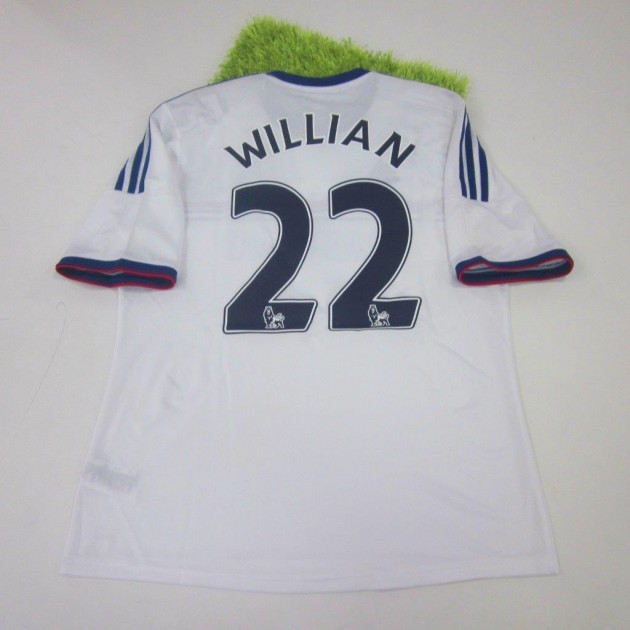 WIllian Chelsea away shirt 2013/2014 - signed