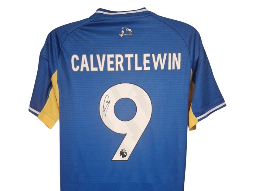 Dominic Calvert-Lewin Signed Leeds 2025-26 Away Football Shirt