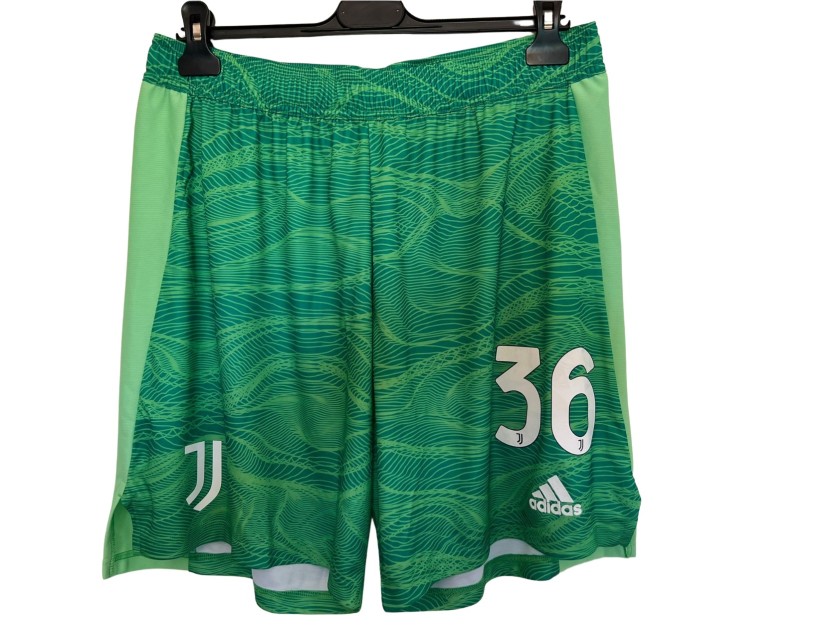 Perin's Juventus Match-Issued Shirt, 2021/22