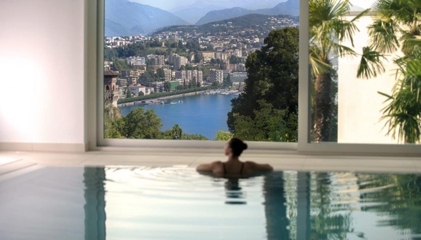 Entries plus personal trainer at The View Hotel SPA in Lugano, Switzerland