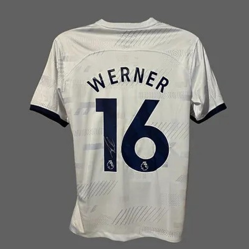Timo Werner's Tottenham Hotspur 2023/24 Signed Replica Shirt
