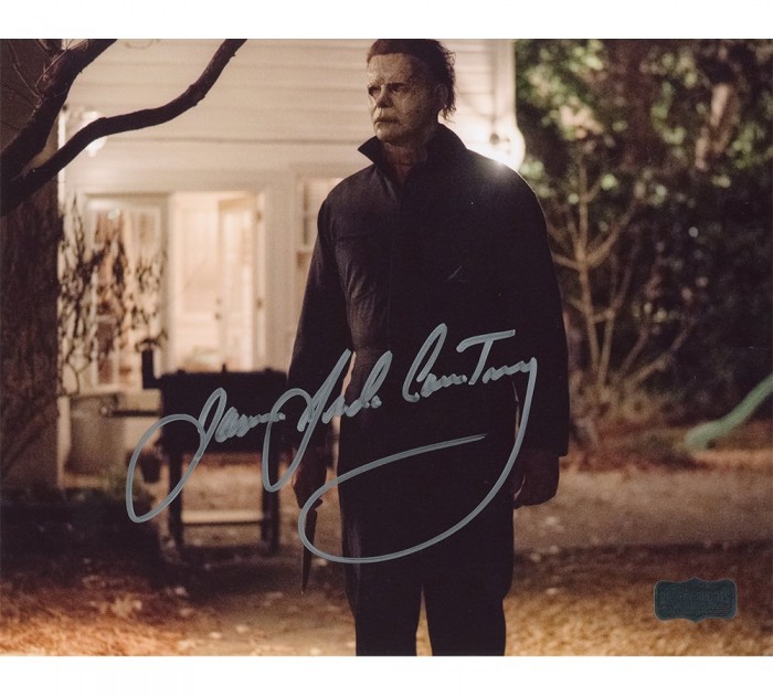 Fotografia James Jude Courtney “Michael Myers” film "Hollywood" - Autografata 