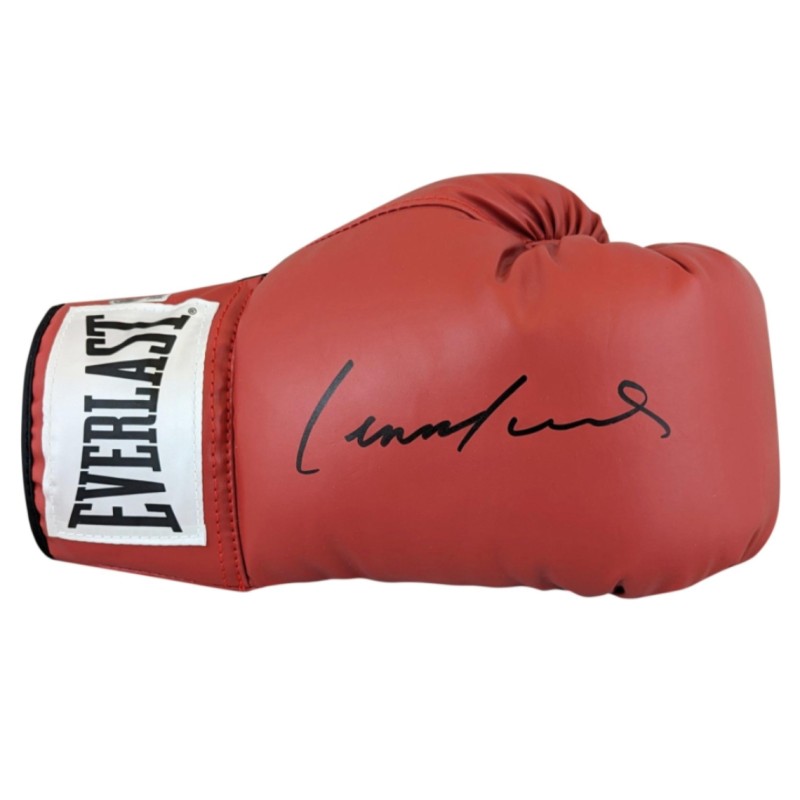 Lennox Lewis Guanto da pugilato Everlast autografato