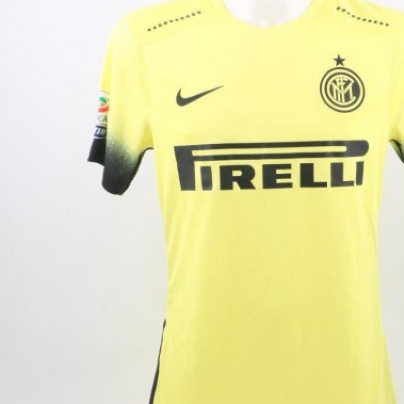 Perisic Inter shirt, issued/worn Serie A 2015/2016
