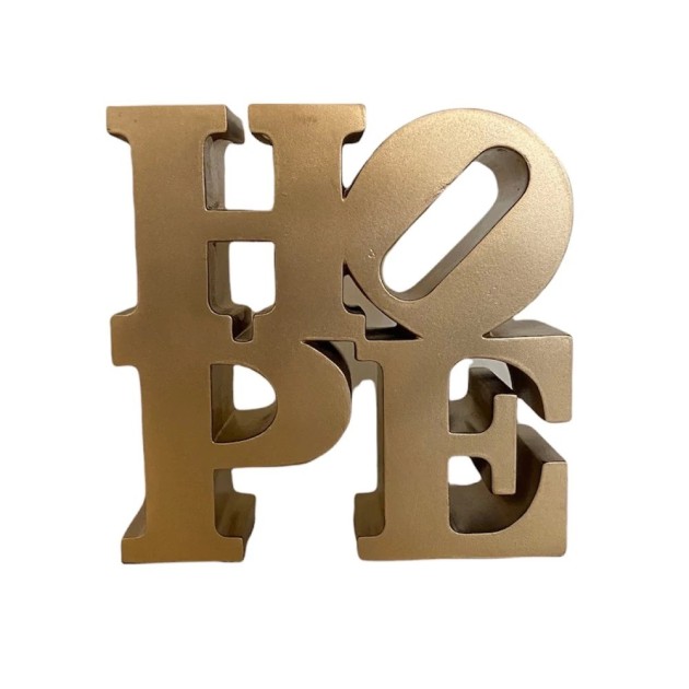 "HOPE" Sculpture by Robert Indiana