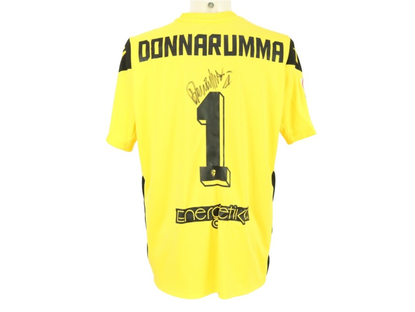 Maglia Donnarumma unwashed Padova vs Vicenza 2024 - Autografata