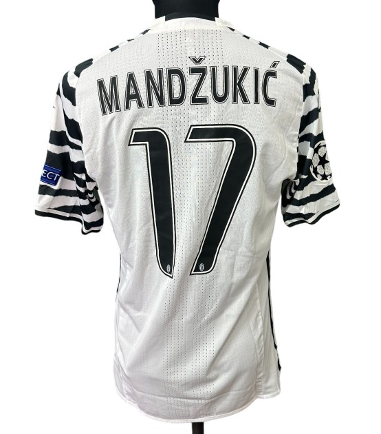 Mandzukic's Juventus Issued Shirt, UCL 2016/17