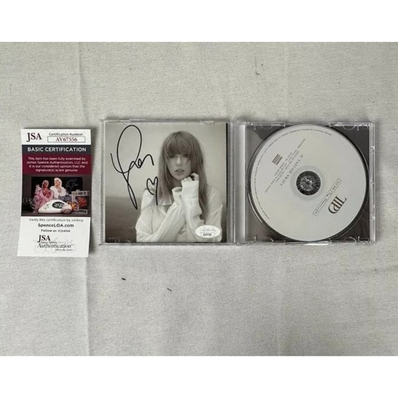 Taylor Swift Signed CD Insert