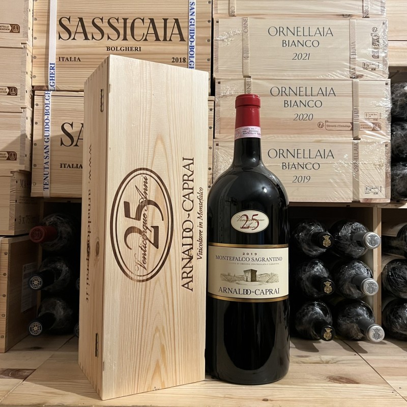 Montefalco Sagrantino DOCG 25 Anni Jeroboam 2019 Arnaldo Caprai in Cassa Legno