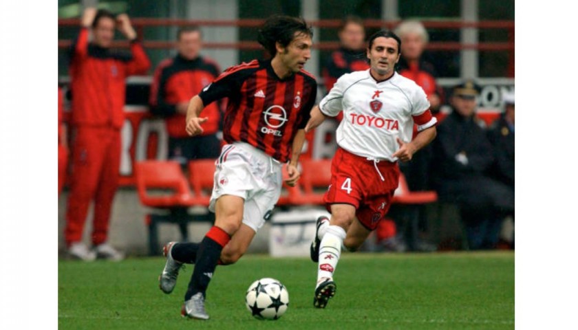 Pirlo's AC Milan Match Shirt, 2002/03