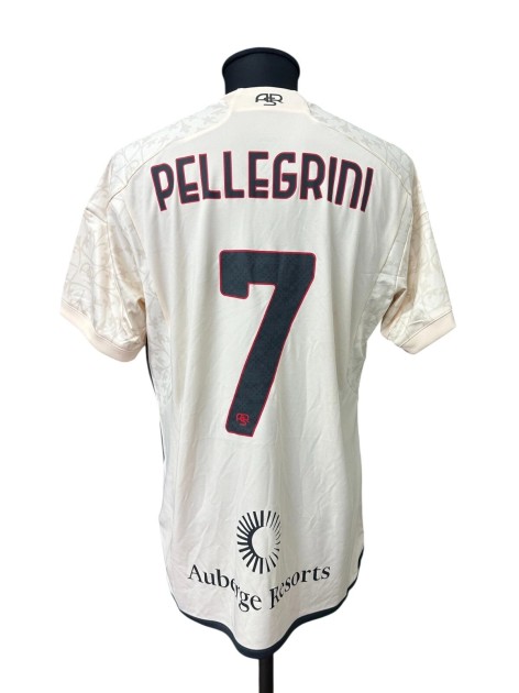 Pellegrini's Roma Match-Worn Shirt, 2023/24