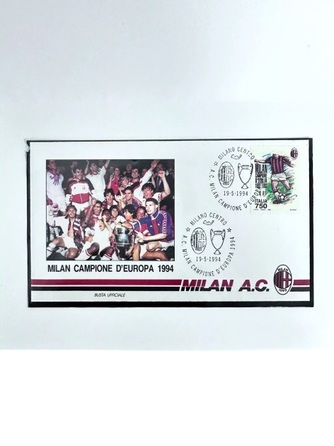 Milan Celebratory Champions Cup Stamp 1994