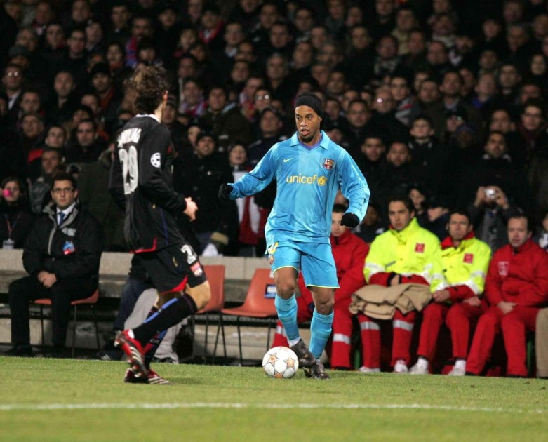 Barcelona 2007/08 Home jersey Ronaldinho jersey