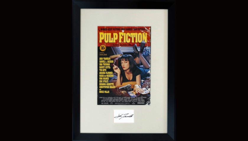 John Travolta "Pulp Fiction" Signed Print