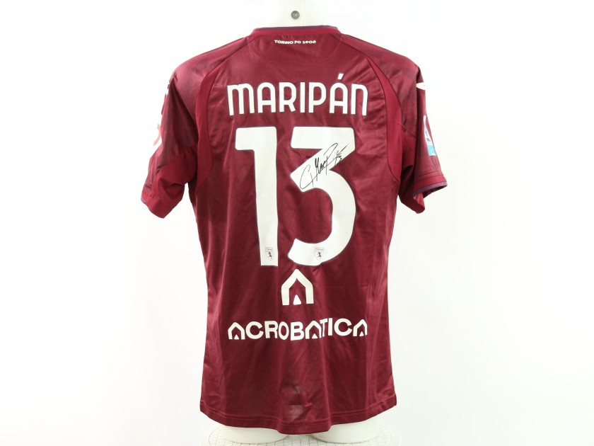 Maripan's Torino vs Genoa Signed Unwashed Shirt, 2025