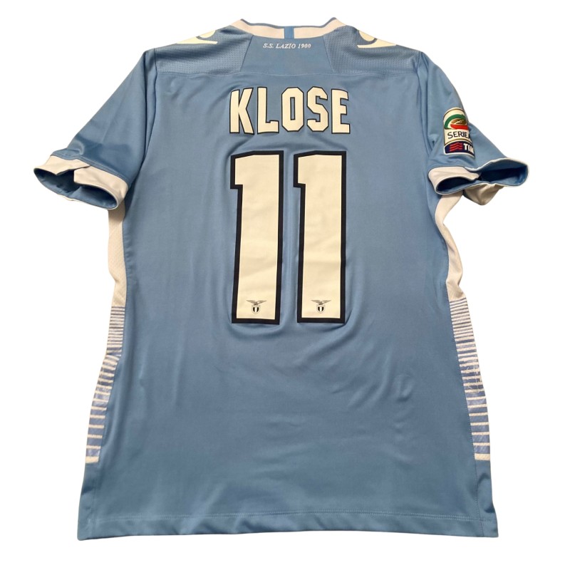 Klose's Lazio Match-Issued Shirt, 2013/14