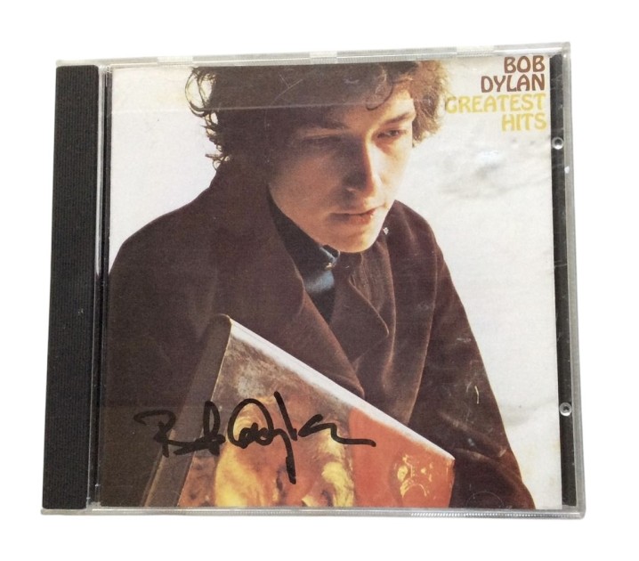 Bob Dylan Signed CD