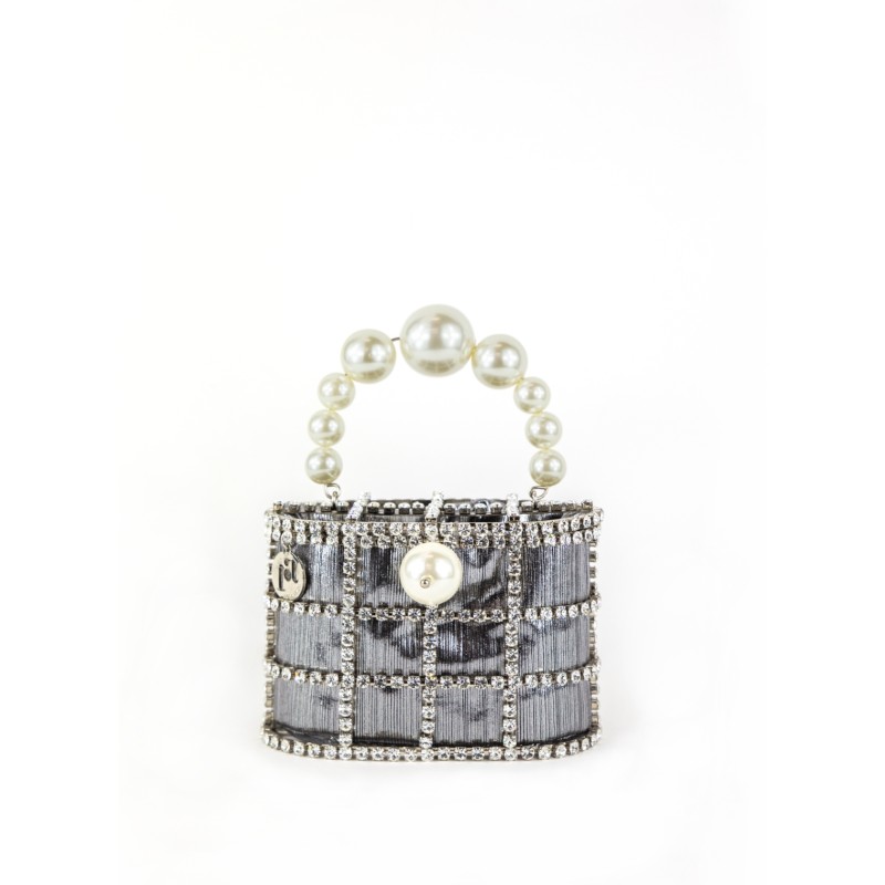 Rosantica Milano Holli Shiny Bag – Silver Version