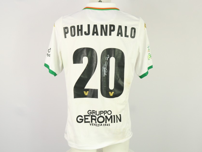 Pohjanpalo's Unwashed Signed Shirt, Pisa vs Venezia 2024