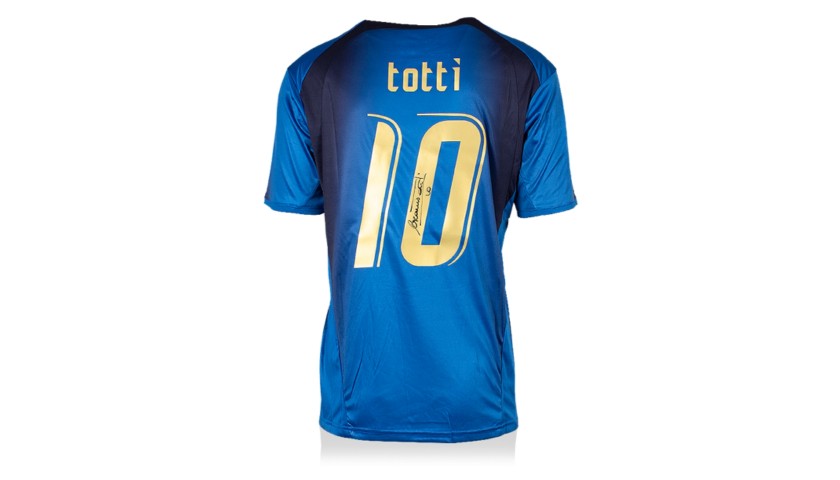 Franceso Totti – Signed Italian Jersey 