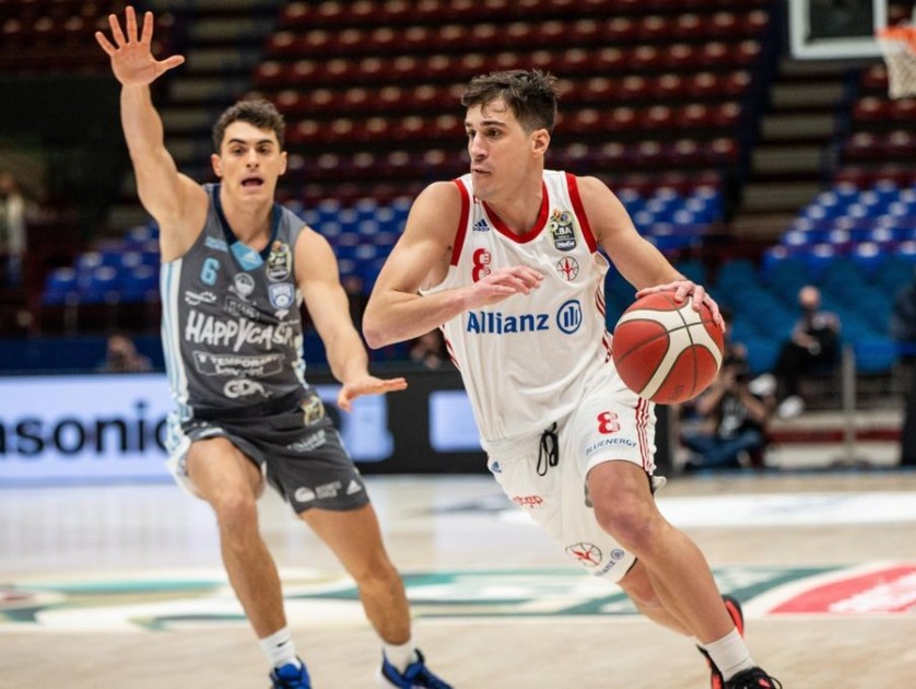 Maglia gara Laquintana Pallacanestro Trieste 2020/21 - Autografata