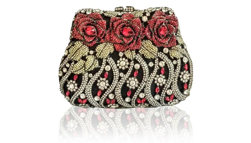 Cherished Roses For You Purse by Christal Couture