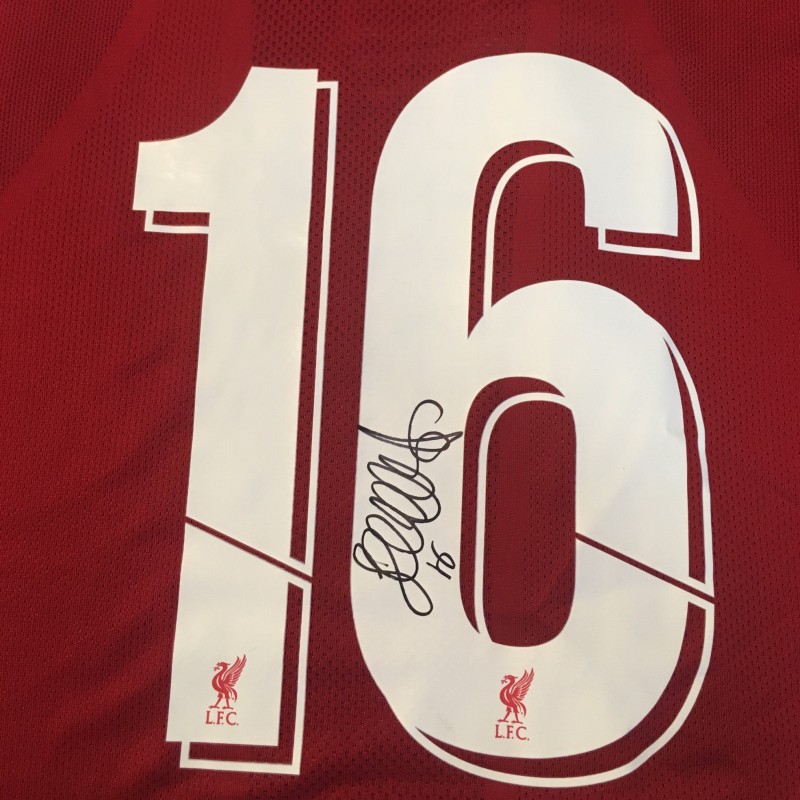 Pennant's Liverpool FC Legends Match Worn and Signed Shirt