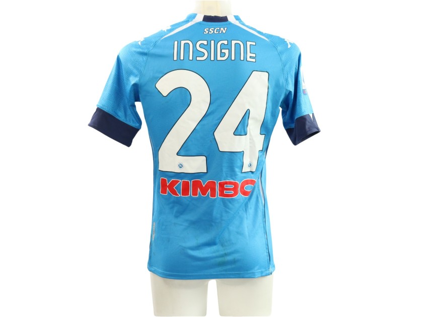 INSIGNE 24番 シャツ SERIE A 2021/2022 Player Insigne Napoli Jersey SSC Napoli 2021/22 3rd Shirt Insigne