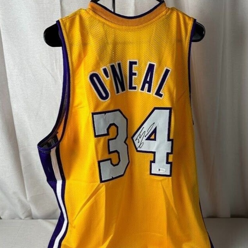 Shaquille O'Neal Signed Los Angeles Lakers Jersey
