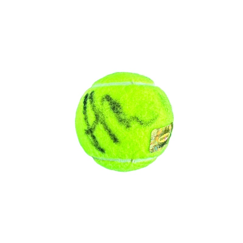 Tennis Ball - Signed by Holger Rune