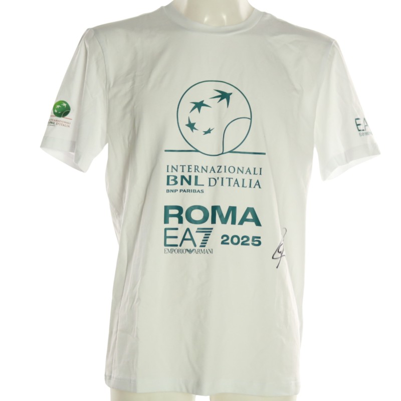 Maglia Internazionali BNL Italia, 2025 - Autografata da Jannik Sinner