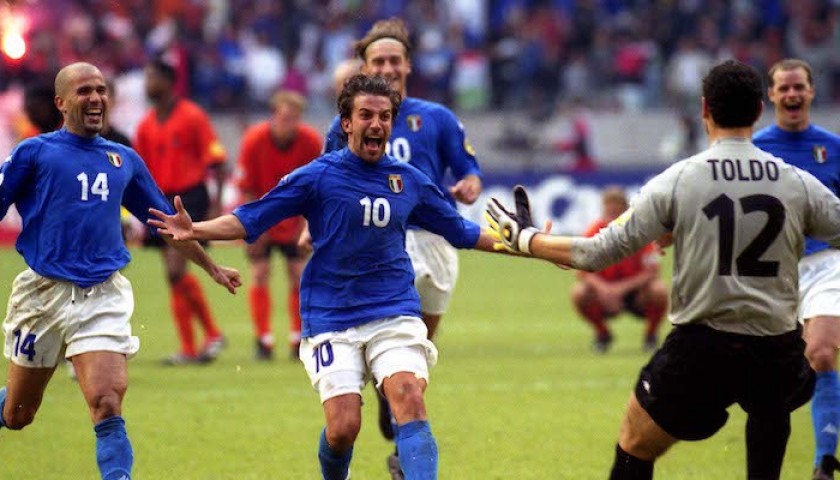 Italy Worn Shirt, 2000 - CharityStars