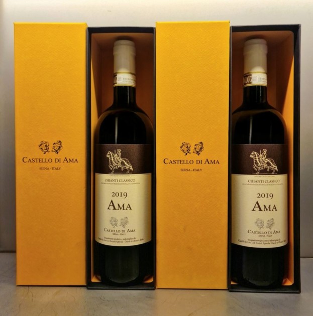 Due bottiglie Chianti Antica Bottiglieria