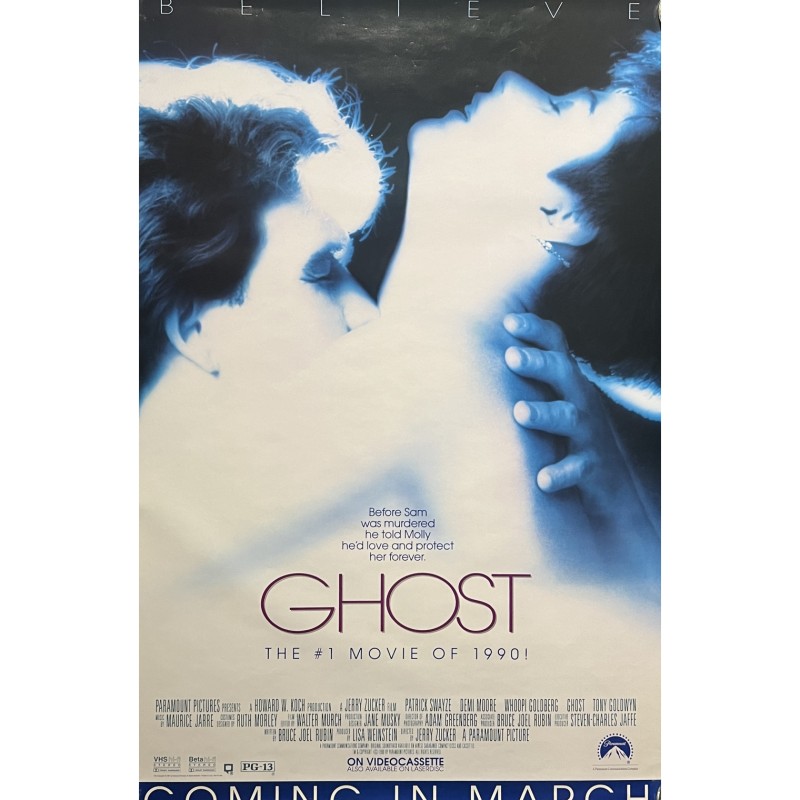 Ghost (1990) Original Teaser Movie Poster