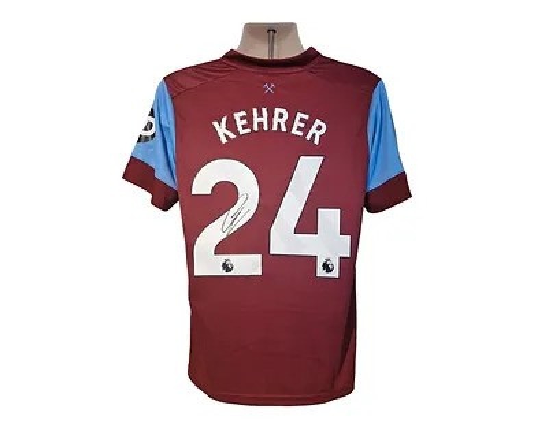 Thilo Kehrer's West Ham 2023/24 Signed Replica Shirt