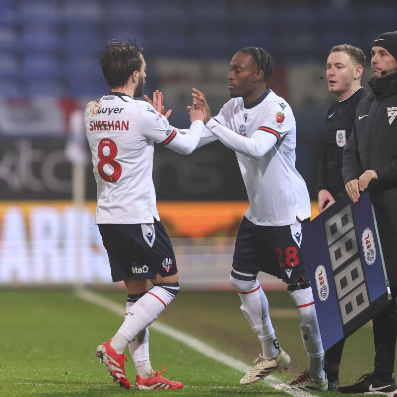 Maglia Unwashed Jay Matete Bolton Wanderers, vs Charlton - Autografata