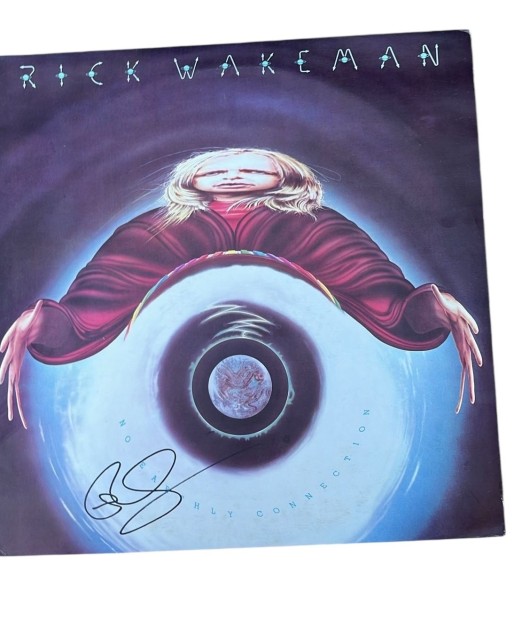 Vinile 12" firmato da Rick Wakeman