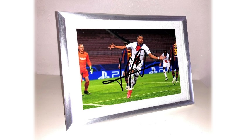 Kylian Mbappe Signed Photograph