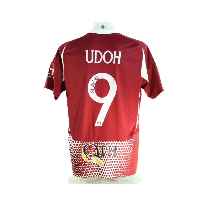 Udoh's Trapani vs Cavese Signed Unwashed Kit, 2024